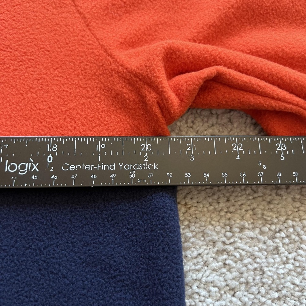 Cotopaxi Amado 1/2 Zip Fleece Pullover Womens M Orange Colorblock Lightweight - Picture 10 of 12